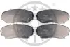 Колодки гальмівні (передні) Mazda CX-7 06-14/CX-9/Ford USA Edge 06-/Mitsubishi L200/Pajero Sport 14 Optimal (BP12486) зображення 1