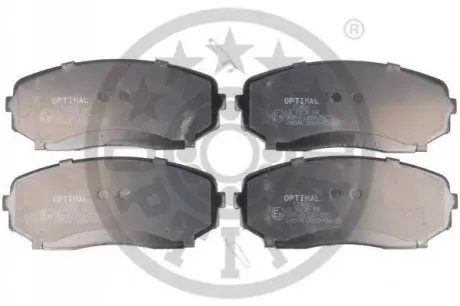 Колодки гальмівні (передні) Mazda CX-7 06-14/CX-9/Ford USA Edge 06-/Mitsubishi L200/Pajero Sport 14 Optimal BP12486