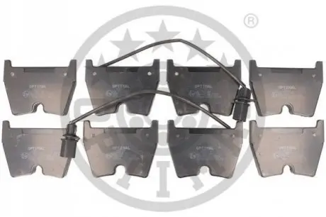 Фото Гальмівні колодки Optimal (BP12517) зображення 1