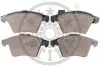 Колодки гальмівні (передні) VW T5/Multivan V 03-15/Touareg 03-10 (+датчик) Optimal (BP12533) зображення 1