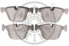 Колодки тормозные (задние) BMW X5 (E70/F15)/ X6 (E71/F16) 09- (Ate) Optimal (BP12540) изображение 1