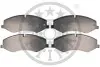 Колодки гальмівні (передні) Land Rover Discovery IV/V 09-/Range Rover III/IV/Sport I/II 06 Optimal (BP12549) зображення 1