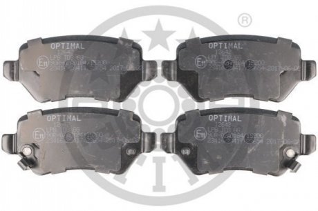 Тормозные колодки (задние) Opel Combo/Astra/Corsa/Meriva/Zafira 98-/Hyundai ix20/Kia Venga/Ceed 10- Optimal BP12642