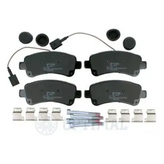 Колодки гальмівні (задні) Citroen Jumper/Peugeot Boxeri 10- (з датчиком) Optimal BP-12878