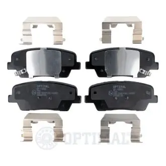 Колодки гальмівні (задні) Hyundai Santa Fe II 2.0-3.5 06-13/Kia Sorento II 2.0-3.5 09 Optimal BP-13005