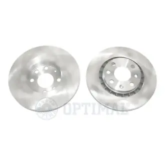 Диск гальмівний (передній) Opel Astra F/Kadett/Vectra 84-/Daewoo Lanos 97- (256x24)(з покр.)(вент.) Optimal BS1780C Купити в Україні