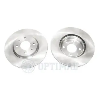 Диск гальмівний (передній) Citroen Nemo/Peugeot Bipper 08- (258x22) Optimal BS4430C Купити в Україні