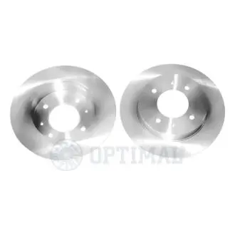 Фото Диск гальмівний (задній) Hyundai Elantra/Coupe/Lantra (полный) 1.5-2.0 (257,9x10) (повний) Optimal (BS-6390C) зображення 1