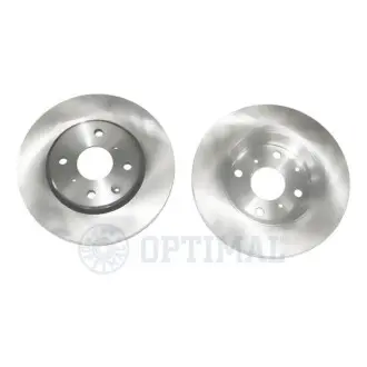 Диск гальмівний (передній) Citroen С1/Peugeot 107/Toyota Aygo 05- (247x20) (з покриттям) (вентильований) Optimal BS7652C Купити в Україні