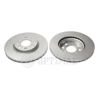 Фото Диск гальмівний (передній) Fiat Punto 08-/Opel Corsa D/E 06- (257x22) (вентильований) Optimal (BS7664HC) зображення 1