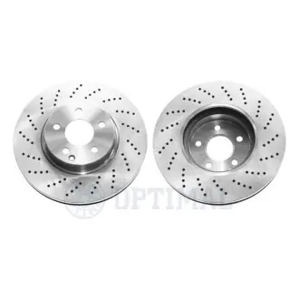 Диск гальмівний (передній) MB C-class (W204) 07-14/ E-class (W212) 09- (322x32)(з отворами) (вент) Optimal BS8218HC Купити в Україні