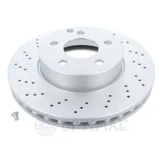 Диск гальмівний (передній) MB C-class (W204/S204/C204) 07- (295x28) (з отворами) Optimal BS8248HC Купити в Україні