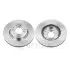 Диск тормозной (передний) Honda Civic 05-(282x23) (с покрытием) (вентилированный)) Optimal (BS8530C) изображение 1