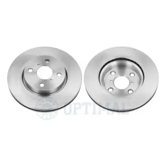 Диск гальмівний (передній) Toyota Yaris 1.0-1.5 10- (258x22) Optimal BS8536C Купити в Україні
