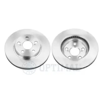 Диск гальмівний (передній) Toyota Prius 08- (255x25) Optimal BS9104C