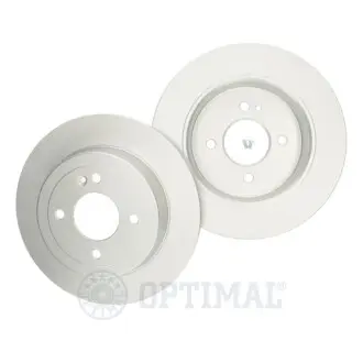 Диск гальмівний (задній) Hyundai Accent IV 10-/Kia Rio III 11- (262.1x10) Optimal BS9437C Купити в Україні