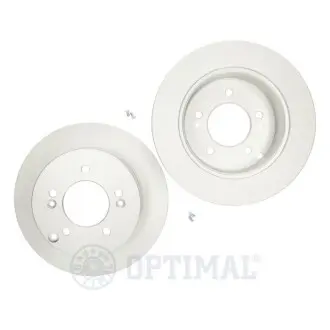 Диск гальмівний (задній) Kia Carens 06- (275x10) Optimal BS9457C Купити в Україні