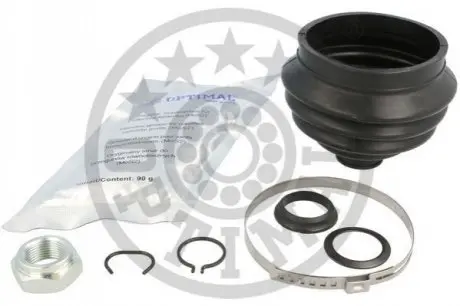 Пильник ШРКШ (зовнішній) VW Caddy I/II -00/ Golf III/ IV -06 (26x78x109) + змазка + хомути + гайка Optimal CVB10101CR Купити в Україні