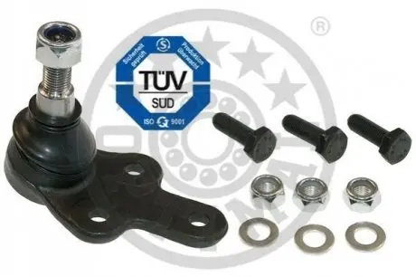 Опора кульова (передня/знизу) Ford C-max 07-10/Focus II 04-12 Optimal G31005 Купити в Україні