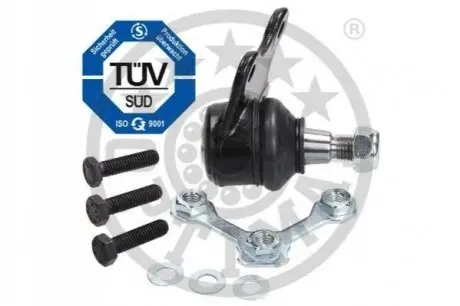 Опора кульова (передня/знизу/ззовні/L) Audi A2/Skoda Fabia/Roomster/VW Polo 99-10 Optimal G3-902 Купити в Україні