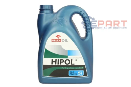 Масло трансмиссионное минеральное ORLEN HIPOLSEMIGL575W905L