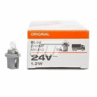 Автолампа Osram Original BAX B8,5d 1,2 W прозрачная OSRAM 2741MF Купить в Украине