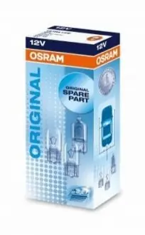 Лампа (картон 10шт) W5W 12В 5Вт W2,1X9,5D в 4 рази довший термін служби Ultra Life OSRAM 2825ULT Купити в Україні