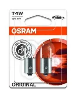 Автолампа Osram Original Line T4W BA9s 4 W прозрачная OSRAM 3893-02B Купить в Украине
