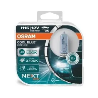 Їarуwka H15 12V !!DUO BOX!! COOL BLUE Intense NextGen OSRAM 64176CBN-HCB Купити в Україні
