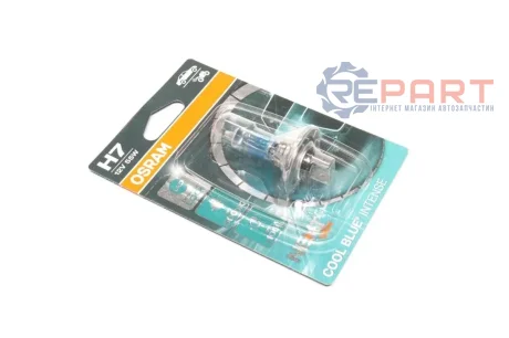 Лампа (упаковка-блістер 1шт) H7 12В 55Вт PX26D Cool Blue Intense NextGen, Білий 5000K OSRAM 64210CBN-1BL