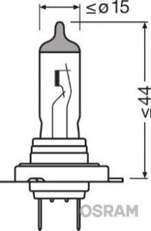 Автолампа H7 12V 55W PX26D Classic OSRAM 64210CLC