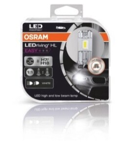 Комплект светодиодных автоламп. OSRAM 64210DWESY-HCB