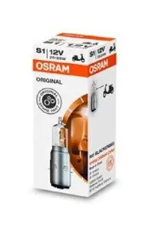 Автолампа Osram S1 BA20d 25 W прозрачная OSRAM 64326