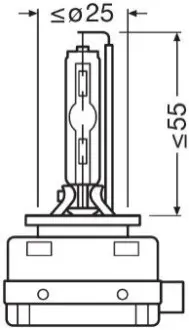 Автолампа ксенонова OSRAM 66140CBB-HCB