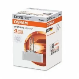 Лампа (картон 1шт) D5S 12В 31Вт PK32D-7 Standard 4400K OSRAM 66540