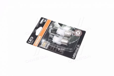 Лампа светодиодная PY21W LED 12V 1W BAU15S LEDriving SL (blister 2шт) (выр-во) OSRAM 7507DYP02B