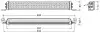 Робоча лампа LEDriving LIGHTBAR VX500-CB, 12/24В, 4100лм, 6000K, сертифікат відповідності: E4 ECE R10 ECE R112 OSRAM (LEDDL118-CB) зображення 3