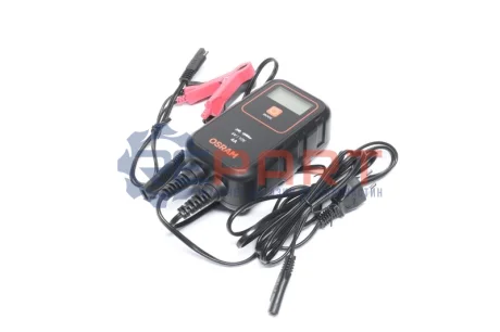 (EN) Battery charger BATTERYcharge 904, напруга зарядки: 6/12 В, зарядний струм: 4А, напруга джерела живлення: 230В, тип аккумулятора: AGM/Li-Ion/VRLA OSRAM OEBCS904 Купити в Україні