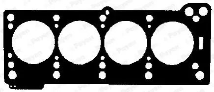 Прокладка ГБЦ Renault Kangoo/Megane 1.4 96-03 (1.35mm) Payen BX720 Купити в Україні