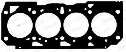 Прокладка ГБЦ (товщина: 1мм) FIAT DOBLO, PALIO, PUNTO, STRADA ZASTAVA 10 1.9D 09.99 Payen BZ811