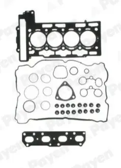 Комплект прокладок двигуна (верх) DS DS 4 CITROEN C4, C4 GRAND PICASSO I, C4 GRAND PICASSO II, C4 I, C4 II, C4 PICASSO I, C4 PICASSO II, C5 III, DS3, DS4, DS5 MINI (R56), (R57) 1.6 02.06 Payen CH6730