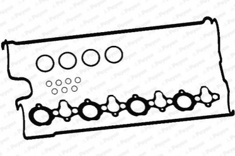 Набір прокладок кришки головки циліндра Payen HM5290 (фото 1)