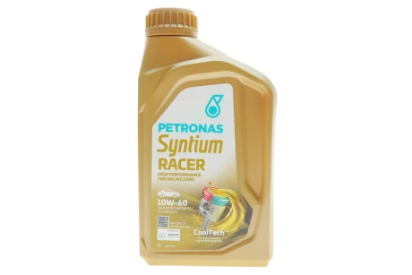 Олива 10W60 SYNTIUM RACER (1L) (API SN/CF) (ACEA A3/B4) (FCA 955535-H3) Petronas 70000E18EU
