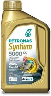 Моторное масло PETRONAS SYNTIUM 5000 XS синт. 5W30, 1л. Petronas 70660E18EU