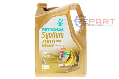 Олива 0W30 SYNTIUM 7000 DM (5L) (RN0700/MB 229.51/MB 229.52) (ACEA C3) (API SN) (з-на на 71226M12EU) Petronas 70662M12EU