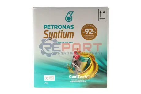 Олива 0W20 SYNTIUM 7000 DME (20L) (MB 229.71/MB 229.72) (API SP) (ILSAC GF-6A/ACEA C6) упаковка BiB Petronas 70716RY1EU Купити в Україні