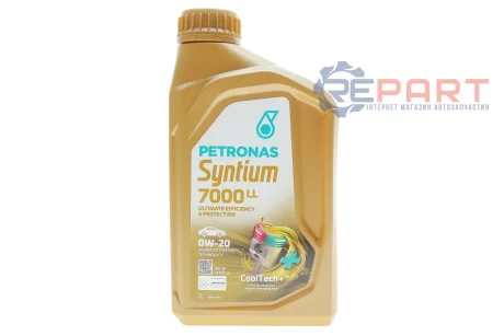 Олива 0W20 SYNTIUM 7000 LL (1L) (BMW LL-17 FE+) (API SP) (ILSAC GF-6A/ACEA C6) (з-на на 71224E18EU) Petronas 70719E18EU
