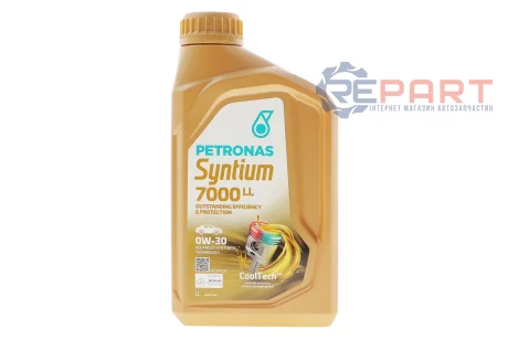 Олива 0W30 SYNTIUM 7000 LL (1L) (BMW LL-04/VW 504.00/507.00/Porsche C30) (ACEA C3) (з-на на 71226E18EU) Petronas 70720E18EU