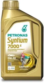 Олива 0W40 SYNTIUM 7000 E (1L) (MB 229.5/MB 229.3/VW 502.00/505.00/LL-01/RN0710/Ford WSS-M2C937-A) Petronas 70722E18EU Купить в Украине