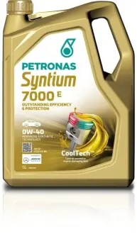 Олива 0W40 SYNTIUM 7000 E (5L) (MB 229.5/MB 229.3/VW 502.00/505.00/LL-01/RN0710/Ford WSS-M2C937-A) Petronas 70722M12EU Купить в Украине